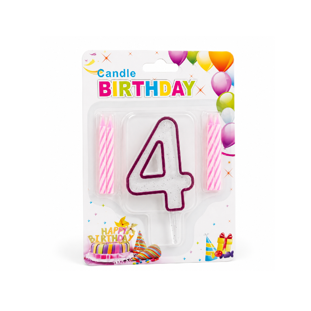 CLASSY BIRTHDAY CANDLE 1 TO 10
