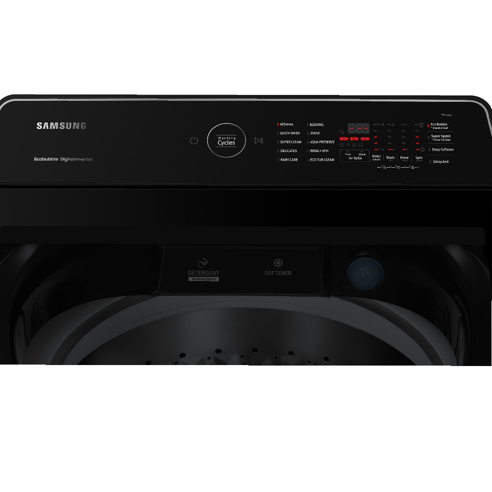 SAMSUNG WASHING MACHINE 21KG WA21CK6745BVRT