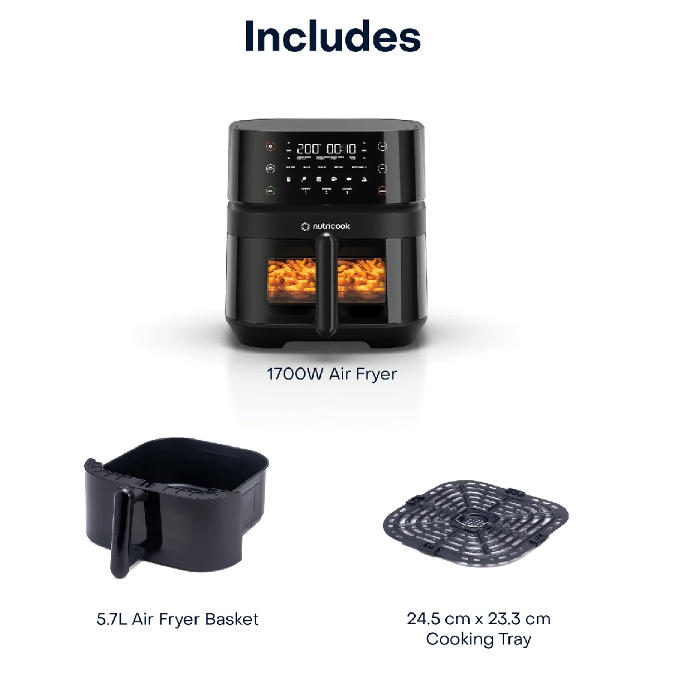 NUTRICOOK AIR FRYER 5.7 LTR NC-AF357V