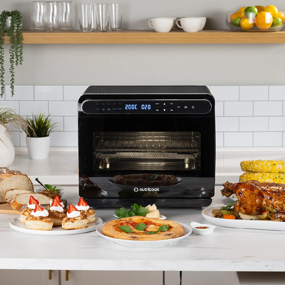 NUTRICOOK AIR FRYER STEAM OVEN NC-ST01K
