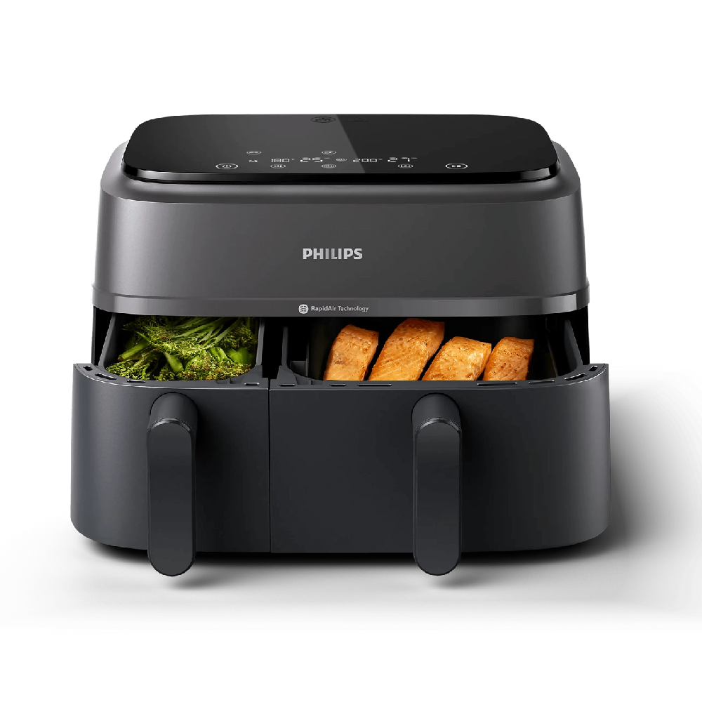 PHILIPLS AIR FRYER DUAL BASKET 9 LTR NA350