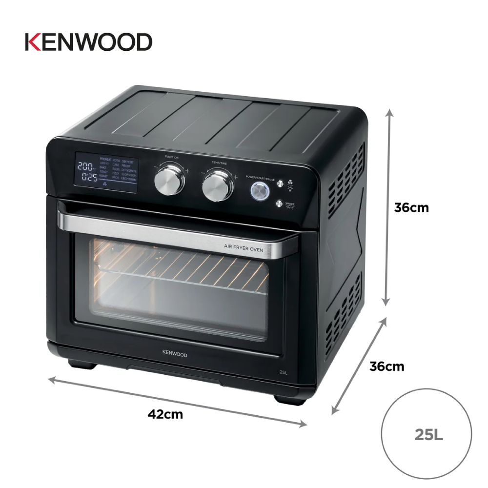 KENWOOD MICROWAVE OVEN & AIR FRYER MOA25.600BK