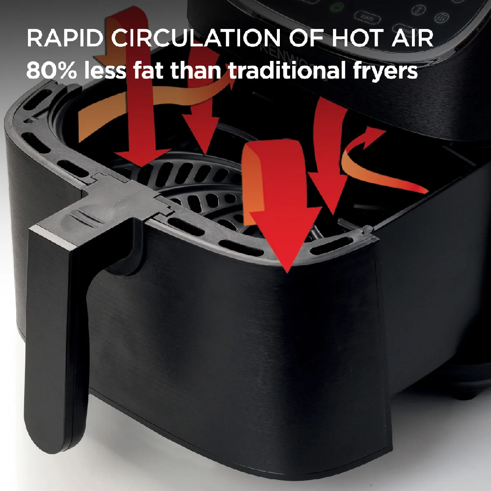 KENWOOD AIR FRYER 7 LTR HFP80 BLACK