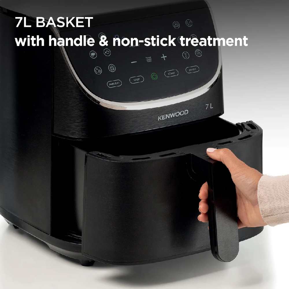 KENWOOD AIR FRYER 7 LTR HFP80 BLACK