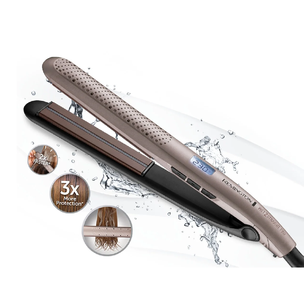 REMINGTON HAIR STRAIGHTNER WET 2 STRAIGHT S7970