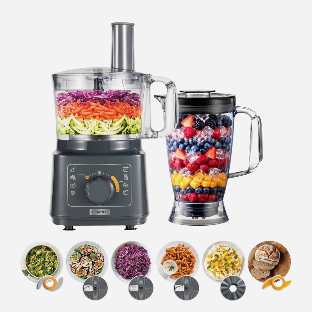 KENWOOD FOOD PROCESSOR WITH BLENDER FDP05.50GY