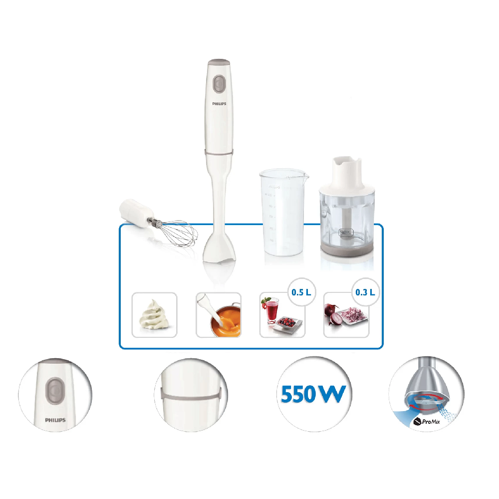 PHILIPS HAND BLENDER HR1603