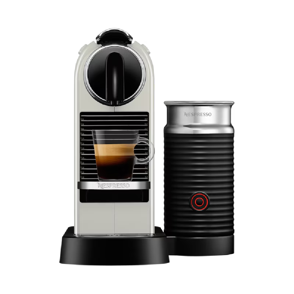NESPRESSO COFFEE MAKER CITIZ & MILK WHITE
