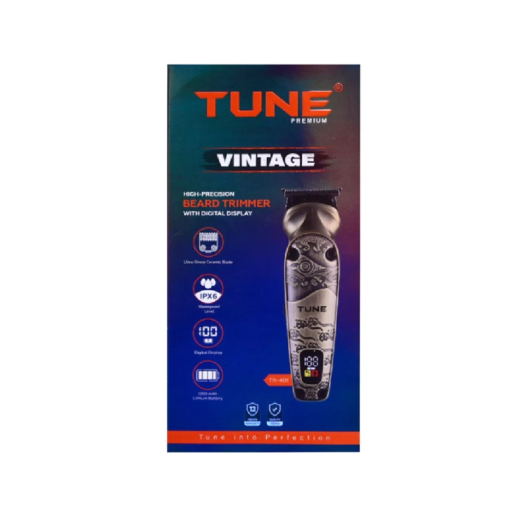 TUNE HAIR TRIMMER TR401 VINTAGE ULTRA SHARP