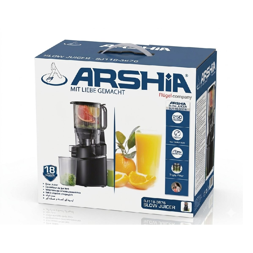 ARSHIA SLOW JUICER SJ118/3676B5