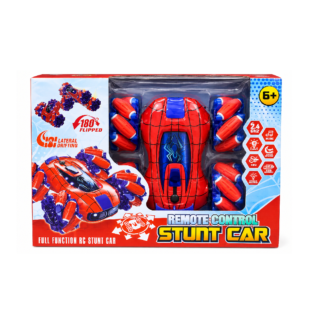 H18 SPIDER-MAN STUNT CAR W-USB R/C A.I