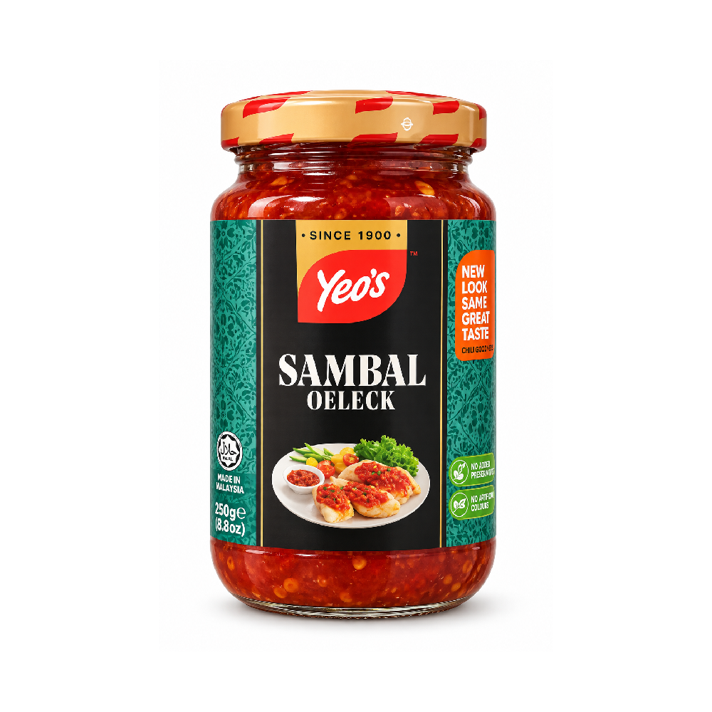 YEOS SAUCE SAMBAL OELECK 250 ML