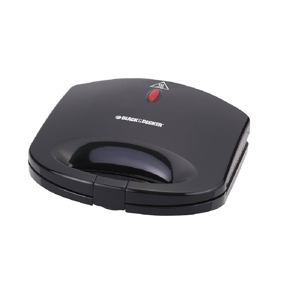 BLACK N DECKER SANDWICH MAKER 2 SLICE TS1000-B5