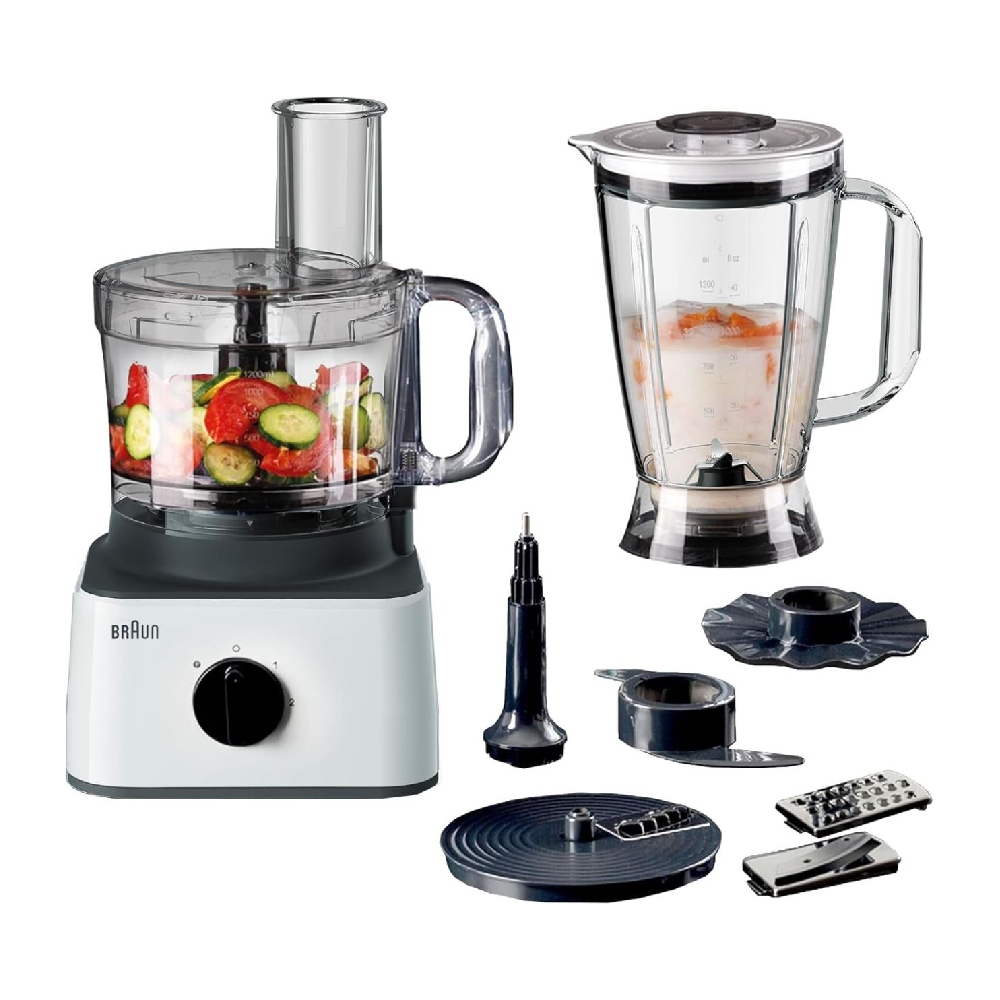 BRAUN FOOD PROCESSOR FP0132WH