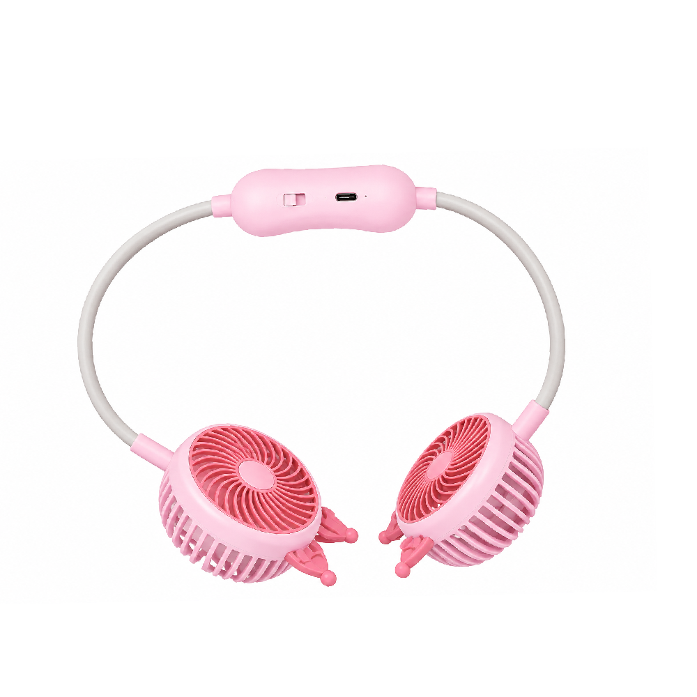 SMA7-C  RECHARGEABLE HANGING NECK FAN IR