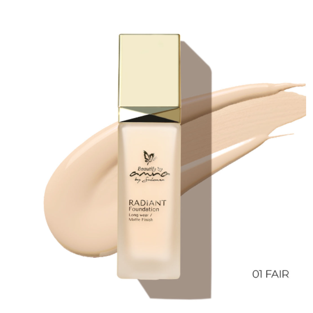 BEAUTY BY AMNA 01 FAIR FOUNDATION