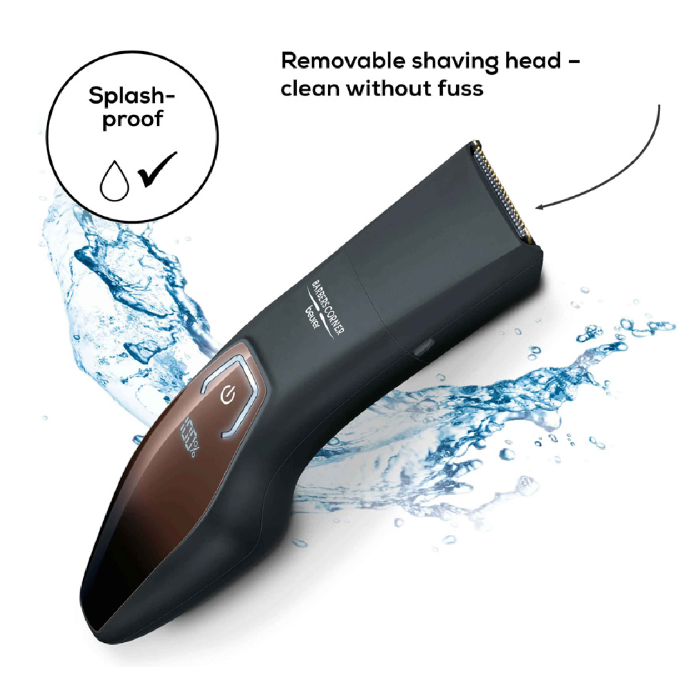 BEURER BEARD TRIMMER SPLASH PROOF QUICK HR4000