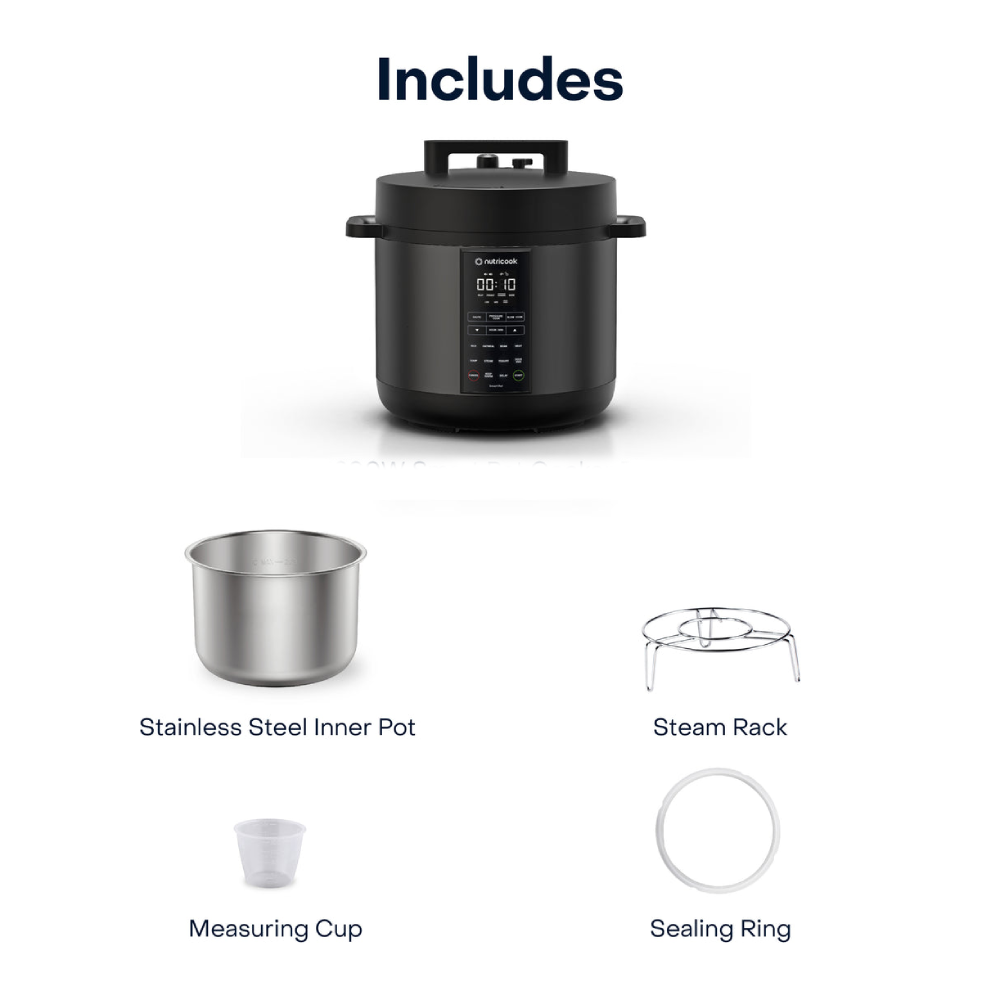NUTRICOOK PRESSURE COOKER SP204K