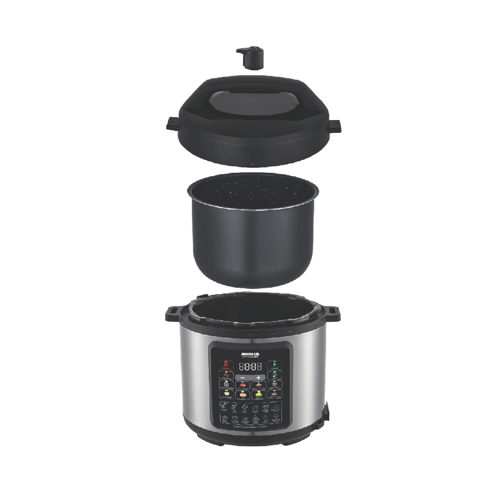ARSHIA PRESSURE COOKER DIGITAL 6 LTR EP112/3386