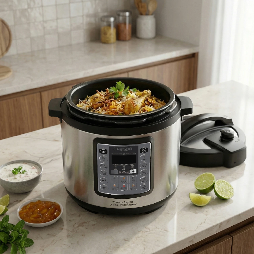 ARSHIA ELECTRIC PRESSURE COOKER EP118-2372