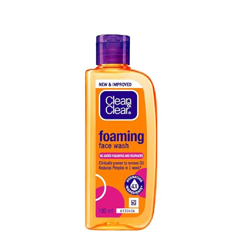 CLEAN & CLEAR FOAMING FACIAL WASH 100 ML