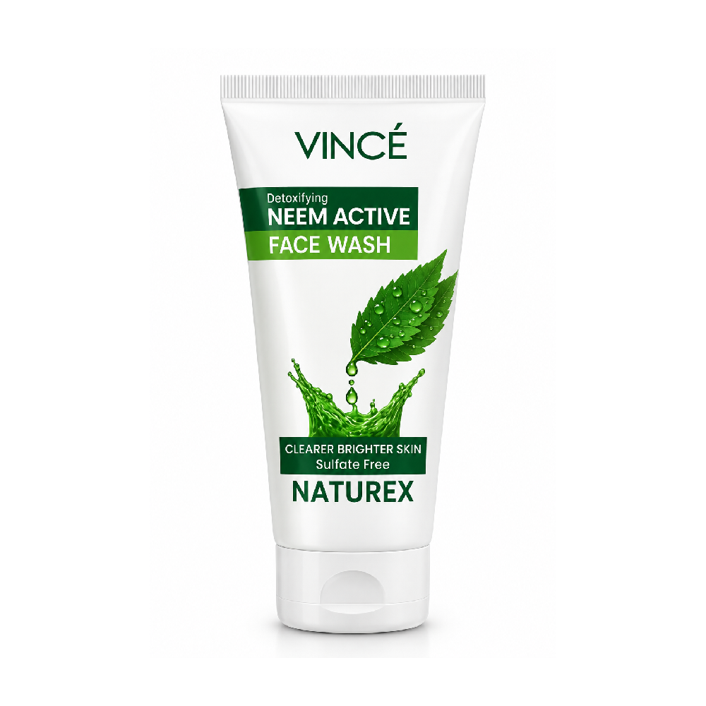VINCE DETOXIFYING NEEM ACTIVE FACE WASH 120 ML