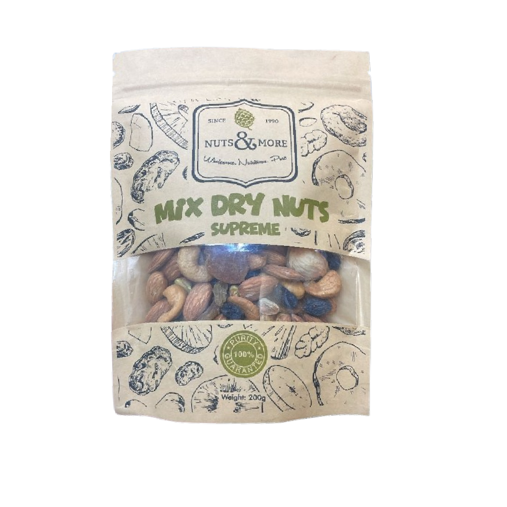 NUTS & MORE MIX DRY NUTS SUPEREME 200GM