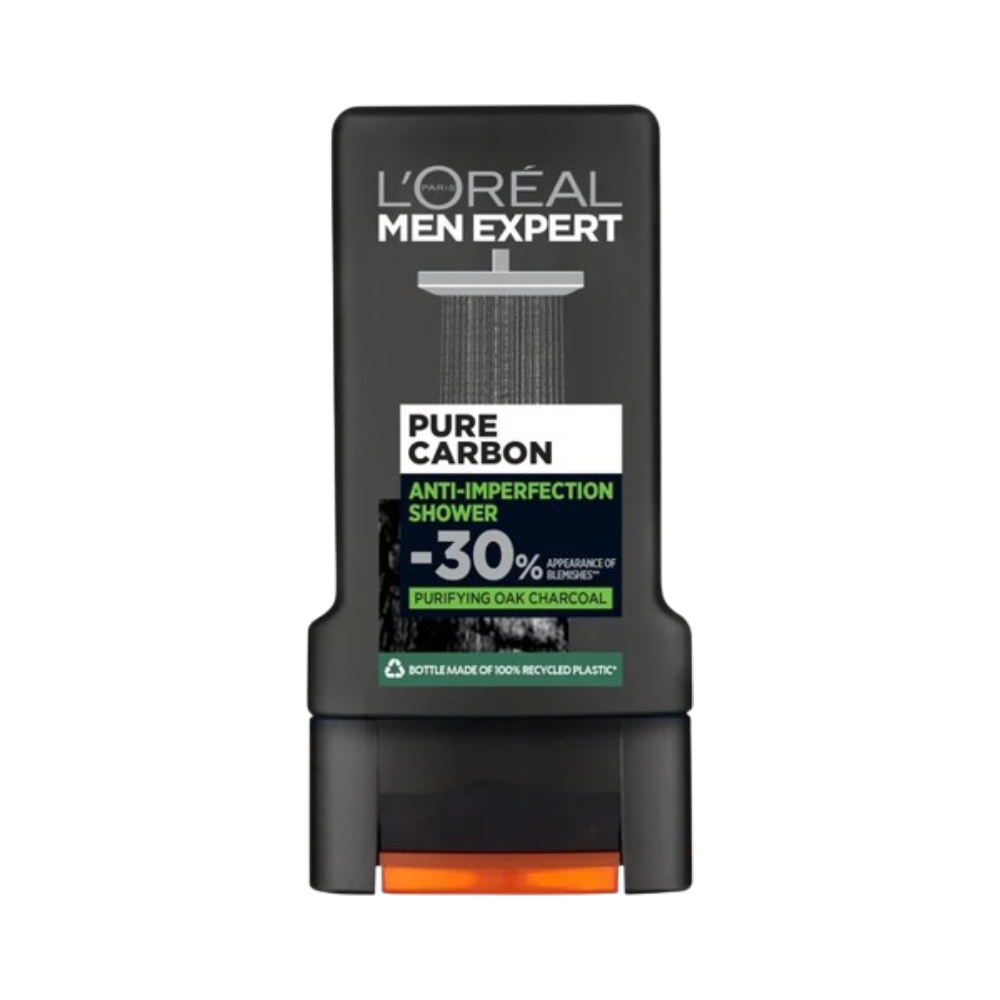 LOREAL MEN EXPERT SHOWER GEL PURE CARBON ANTI IMPERFECTION 3