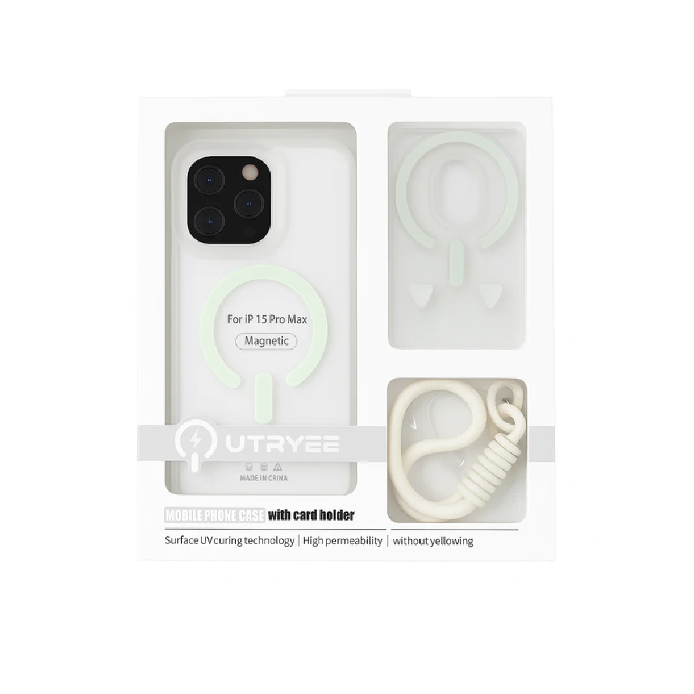 iPhone 15 Pro Max Utryee Wallet Case