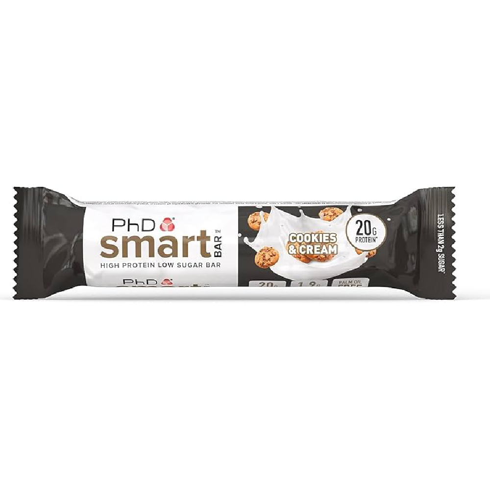 PHD SMART BAR COOKIES & CREAM 64 GM