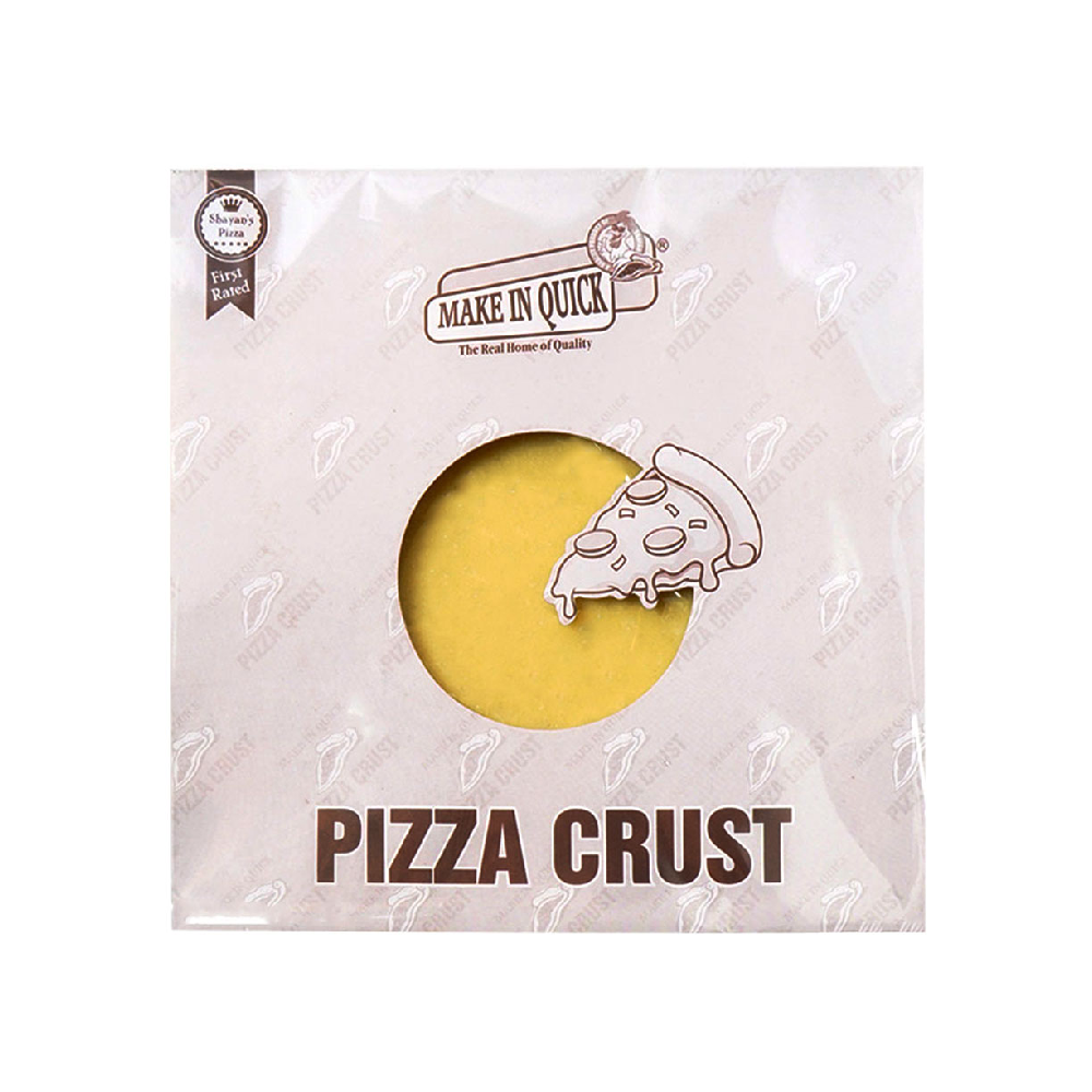 MAKE IN QUICK PIZZA CRUST LARGE SIZE 350 GM