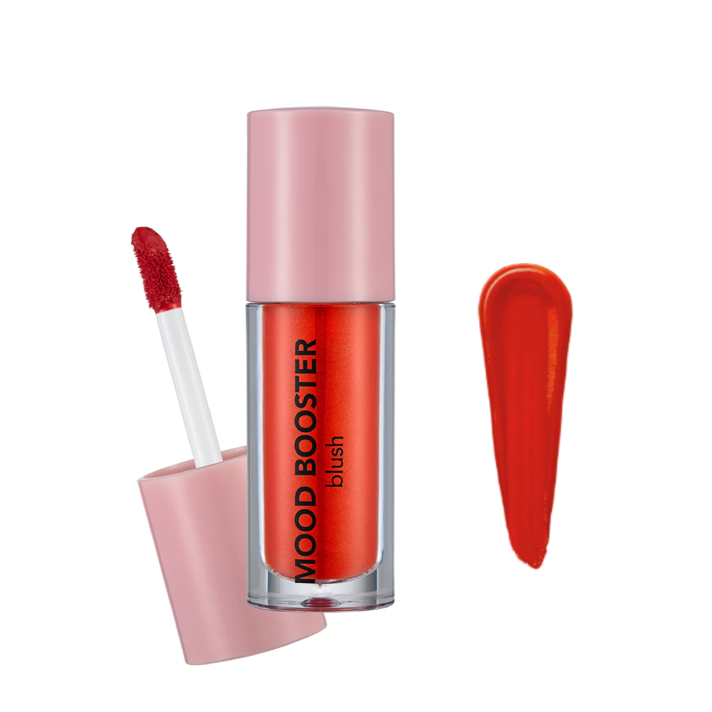 FLORMAR MOOD BOOSTER LBL-004 FEEL THE RED BLUSHER 4ML