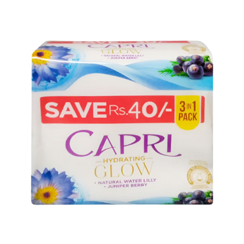 CAPRI SOAP VITALIZING WATER FAMILY PACK 3X150 GM