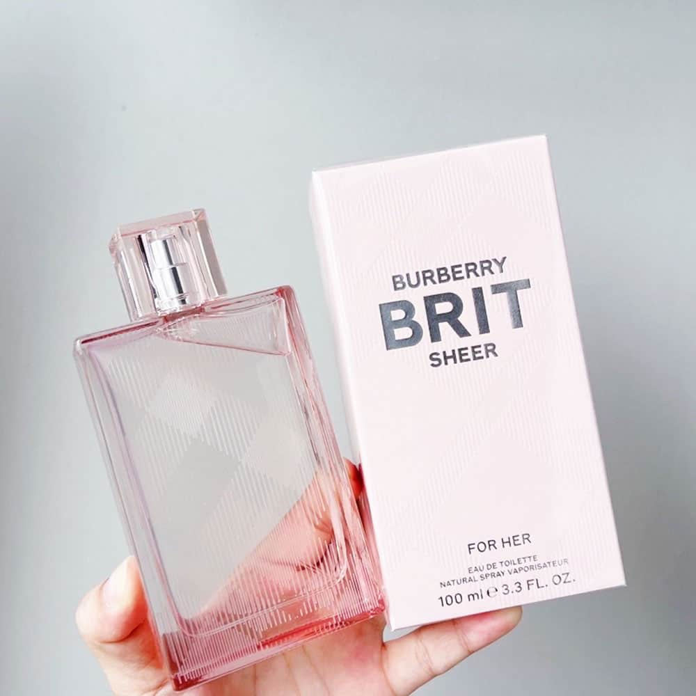 BURBERRY BRIT SHEER FOR LADIES EDT 100 ML