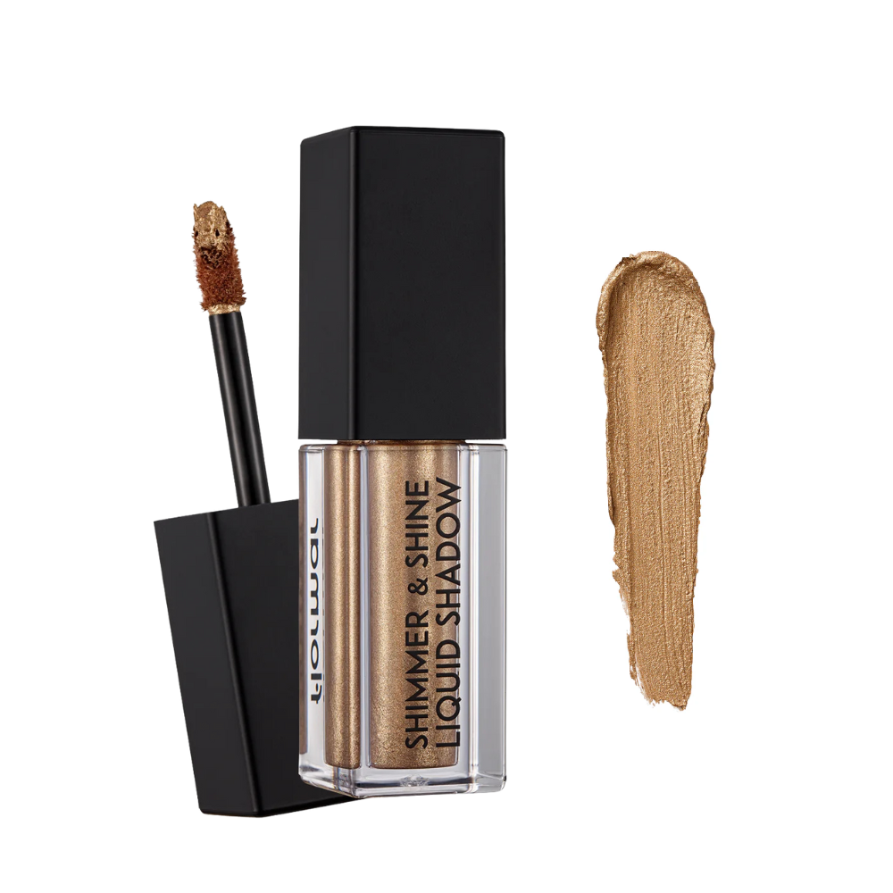 FLORMAR SHIM. & SHINE NEW LES-03 AMBITIOUS GOLD EYE SHADE 4.