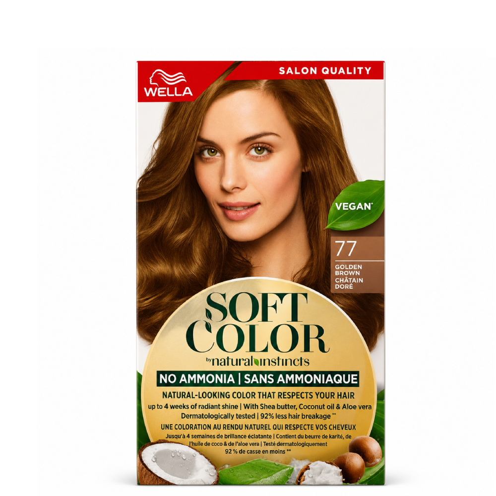 WELLA SOFT KIT 77 GOLDEN BROWN 125 ML
