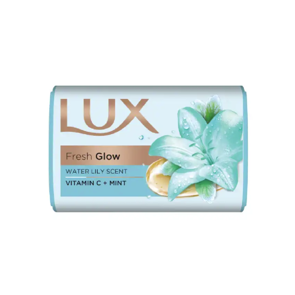 LUX SOAP FRESH SPLASH WATER LILY AND COOLING MINT 98 GM