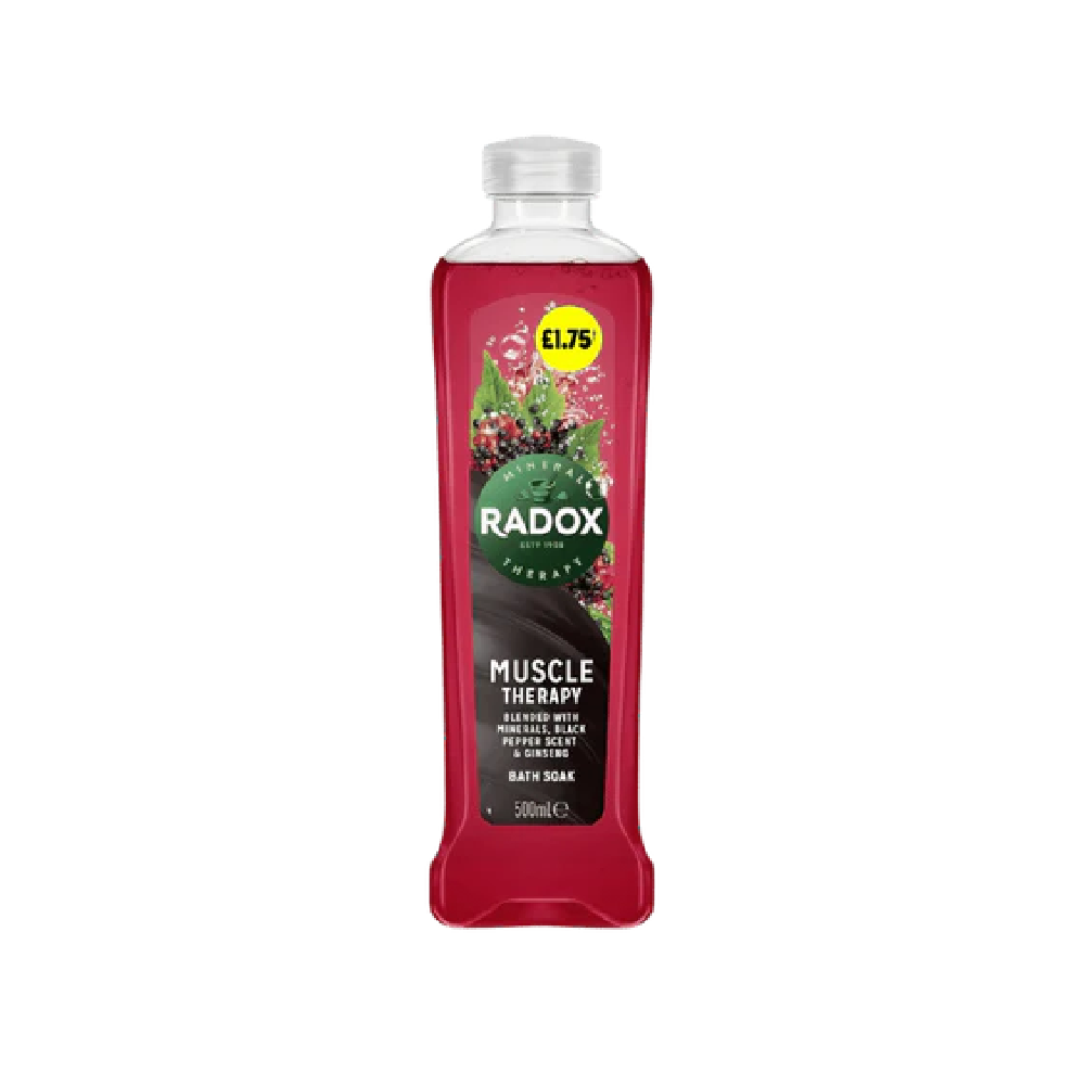 RADOX BATH SOAK BLACK PAPPER & MUSCLE THERAPY 500 ML