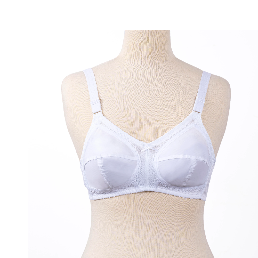 BELLEZA GENTLE CLASSIC COTTON BRA WHITE