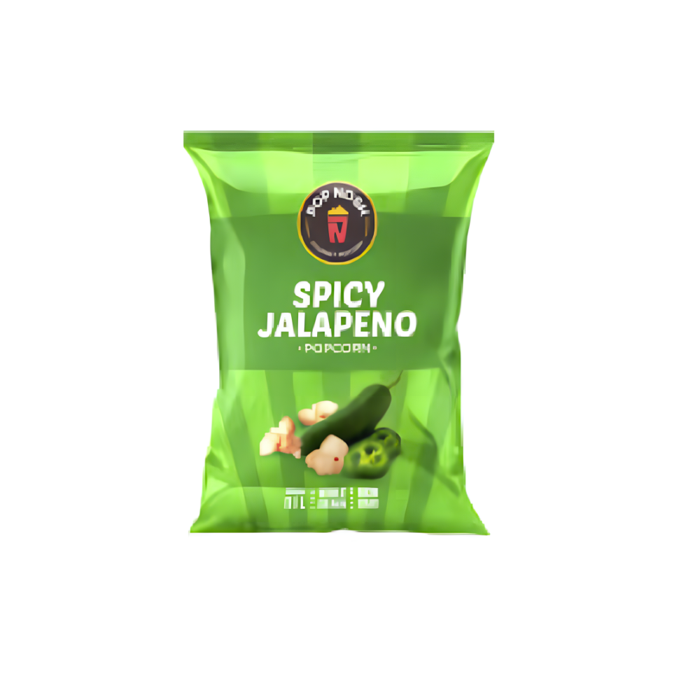 POPNOSH SPICY JALAPENO POPCORN 18 GM