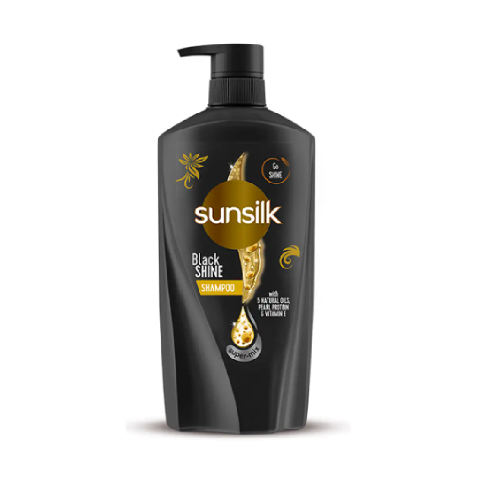 SUNSILK SHAMPOO BLACK SHINE 660 ML