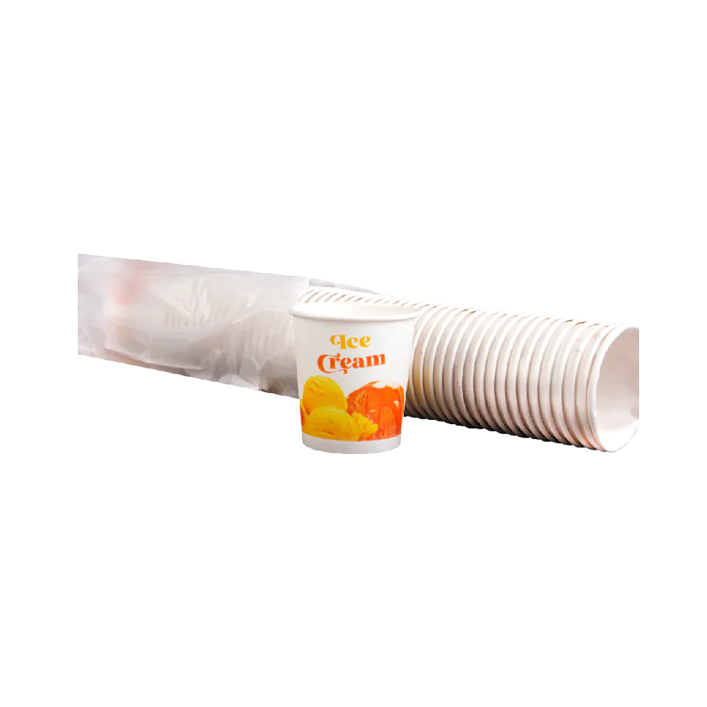 DISPOSIBLE GLASS WITHOUT HANDLE 50PC PACK