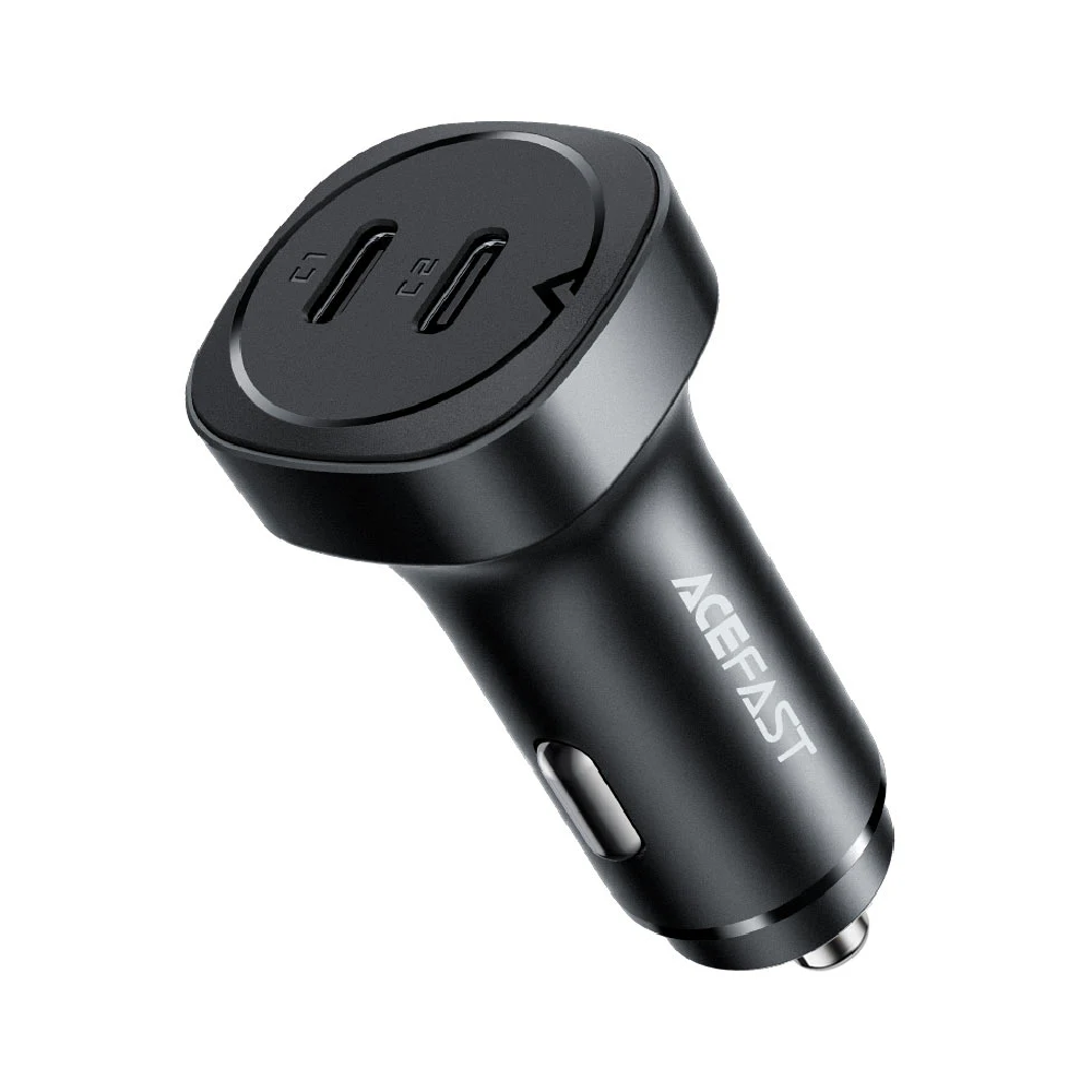 Dual USB-C 72W Fast Car Charger - MFI Approved