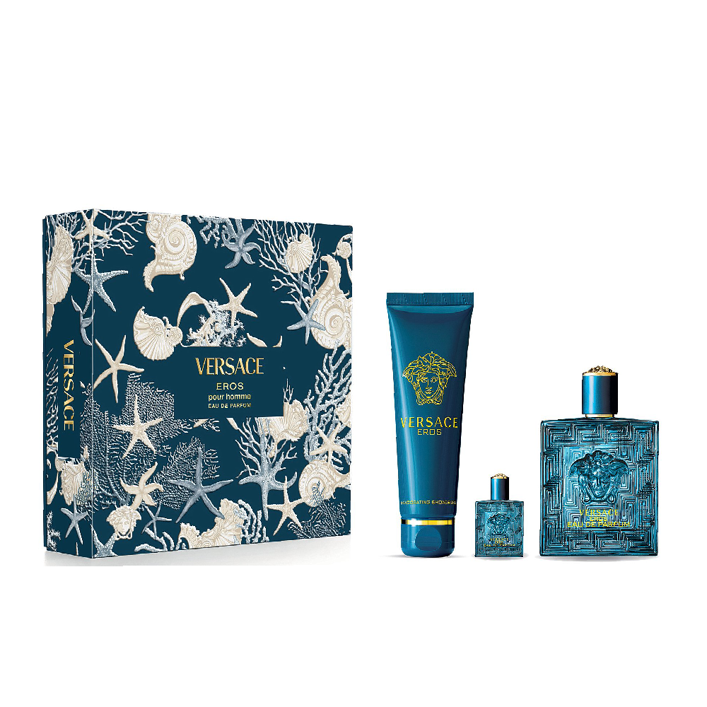 VERSACE EROS FOR MEN 3 PCS GIFT SET