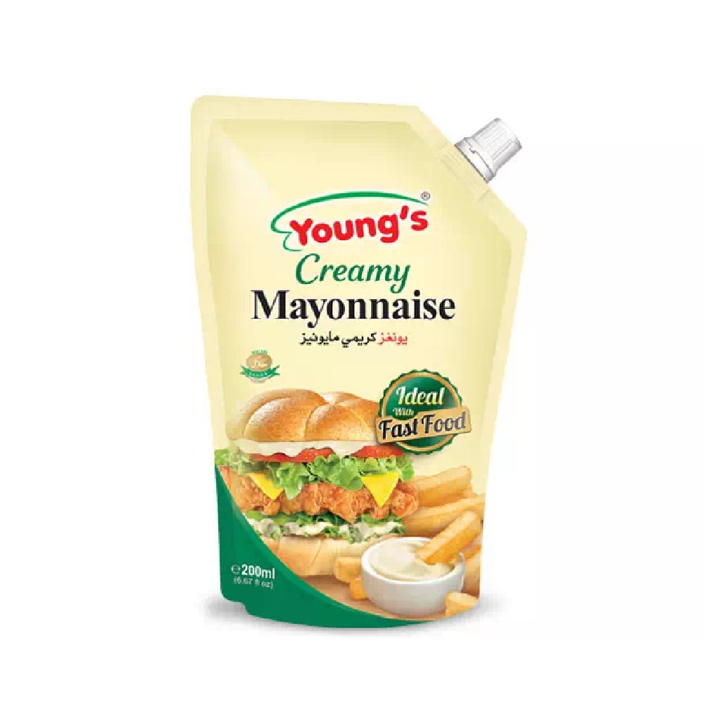 YOUNGS CREAMY & SALTED MAYONNAISE 200 ML