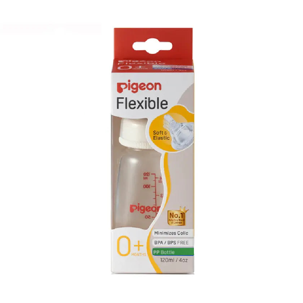 PIGEON BABY FEEDING BOTTLE 120 ML 0+ A483