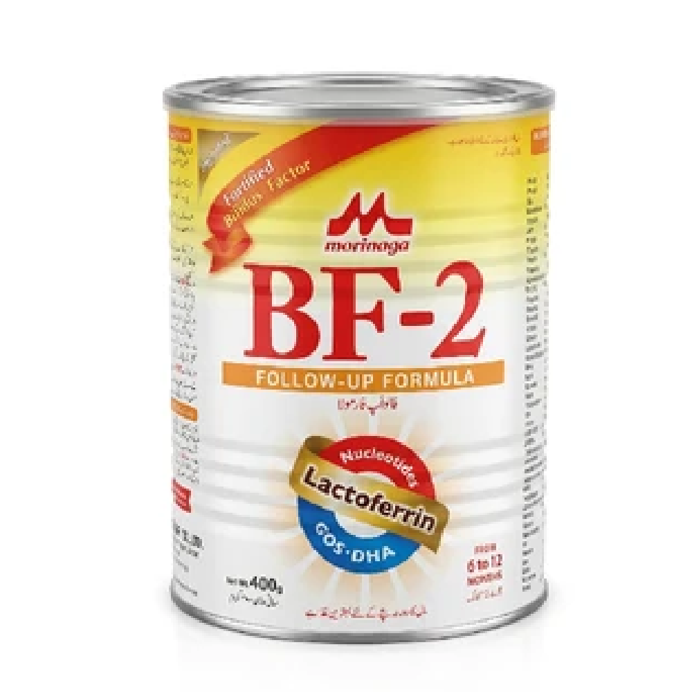 MORINAGA BF-2 FOLLOW UP FORMULA TIN 400 GM