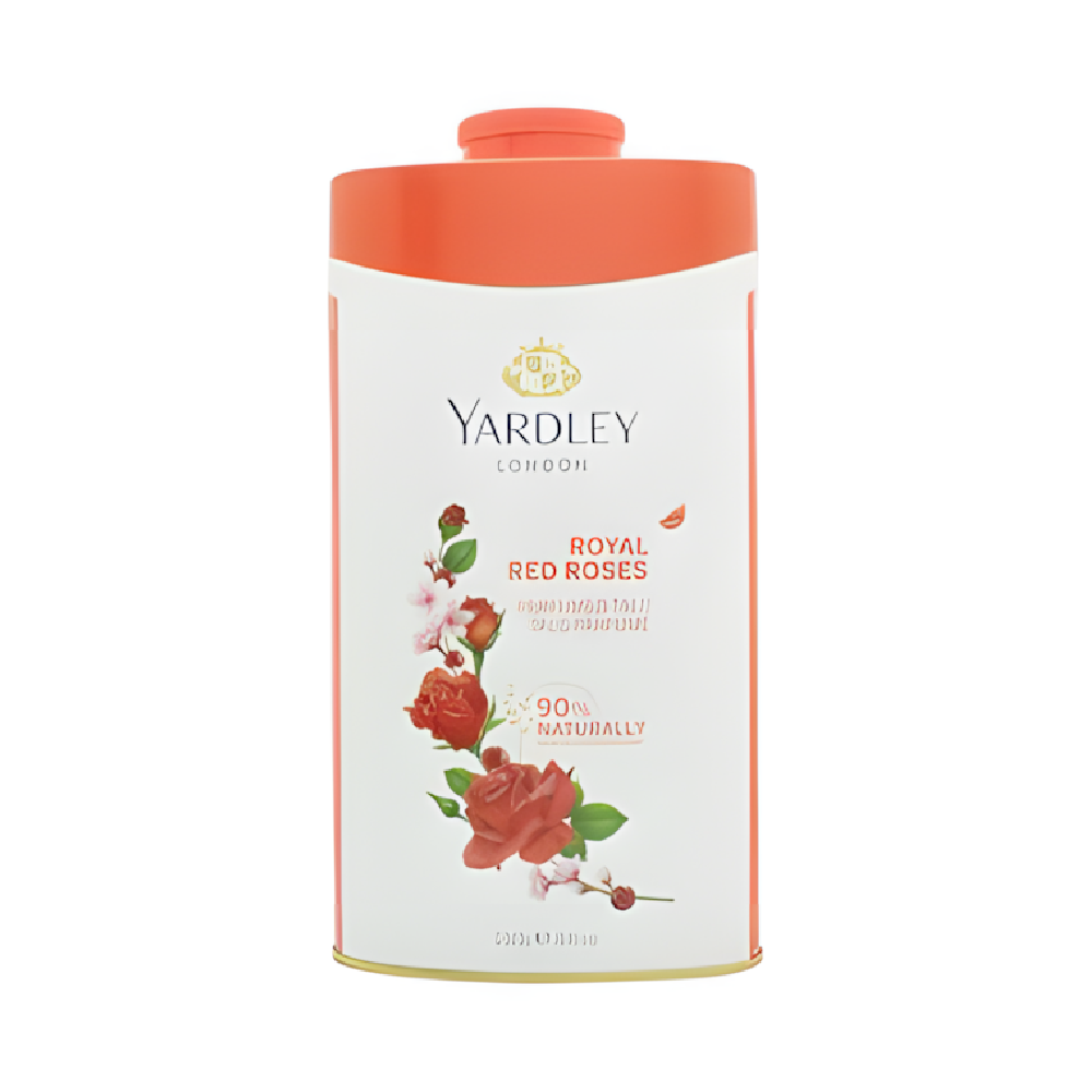 YARDLEY TALCUM POWDER RED ROSES 250 GM