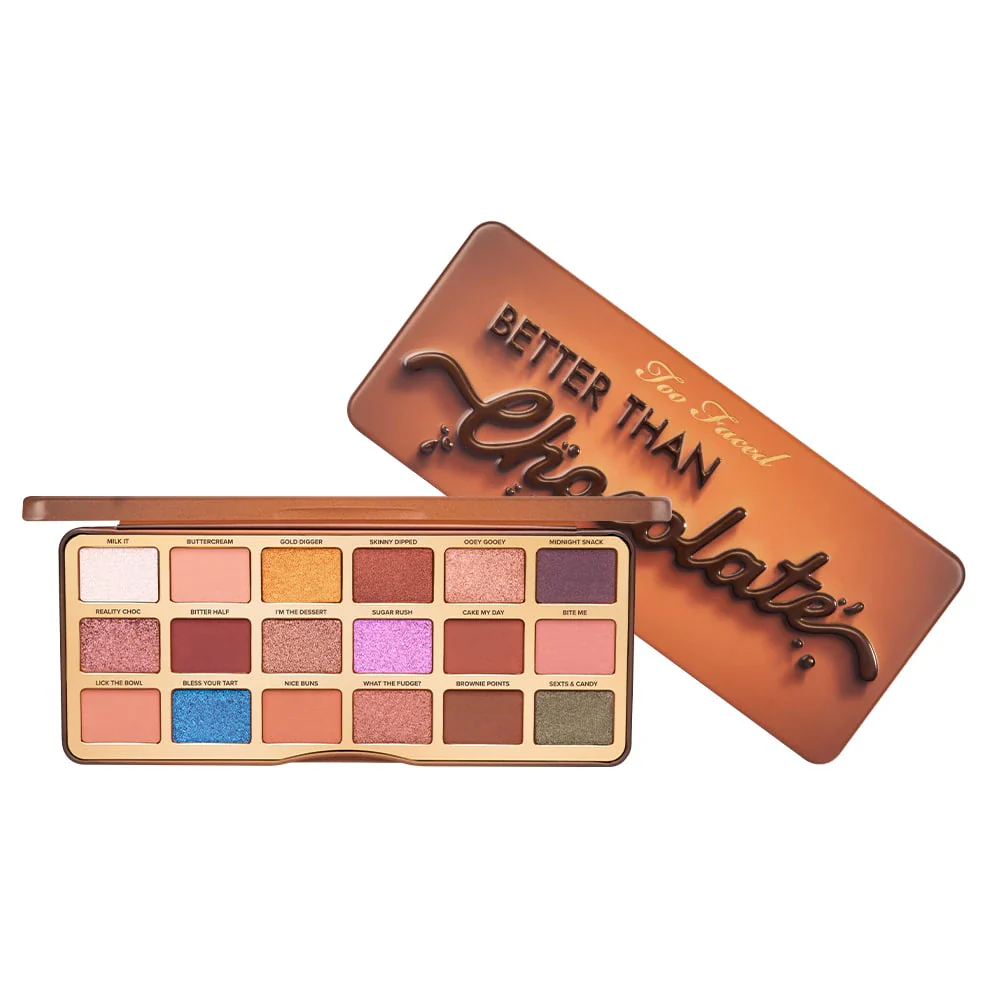 TOO FACED BETTER THAN CHOCLATE COCA INFUSED EYE SHADOW PALET
