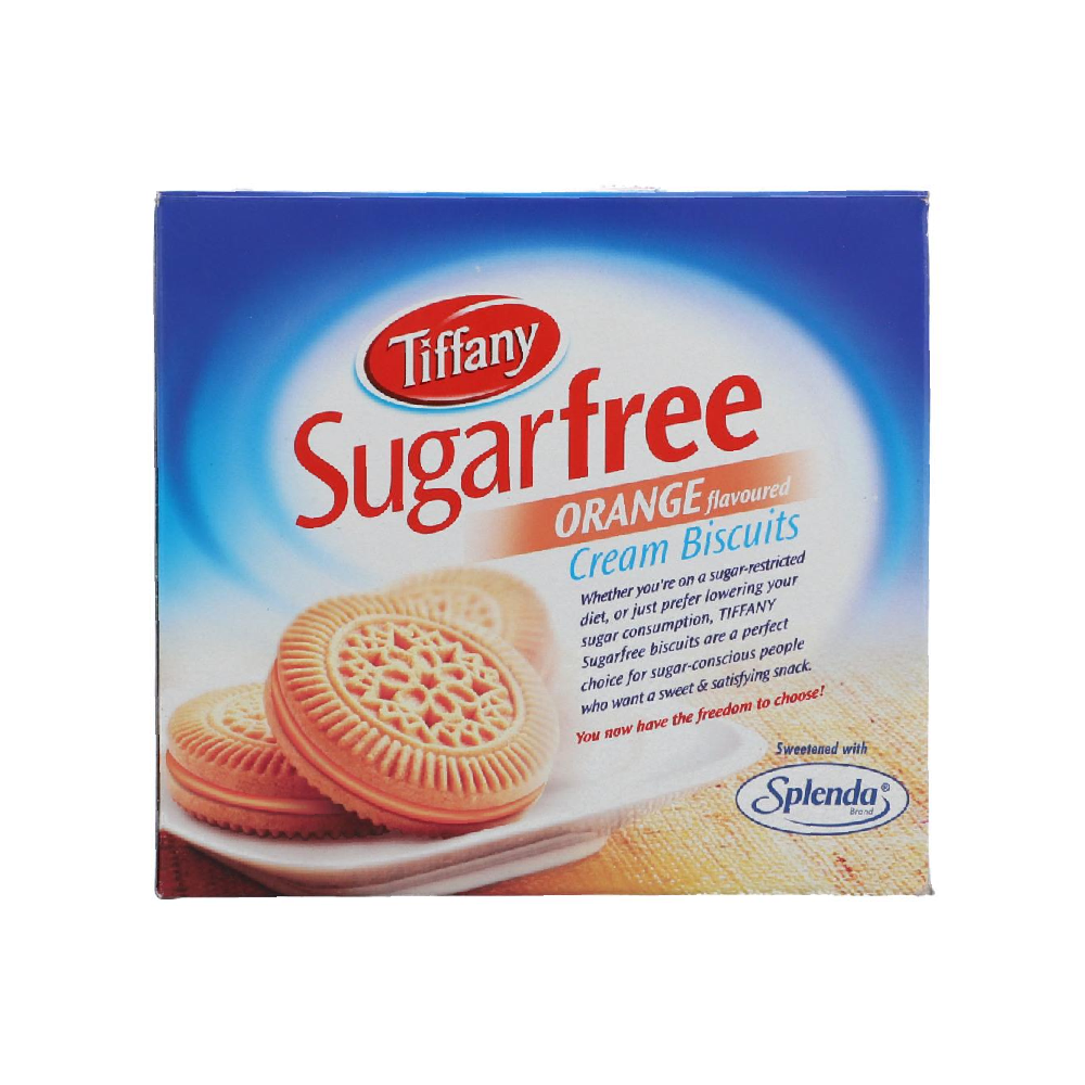 TIFFANY BISCUIT ORANGE CREAM SUGAR FREE 162 GM